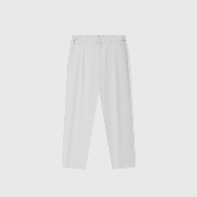 loro piana leisure city wool blend trousers